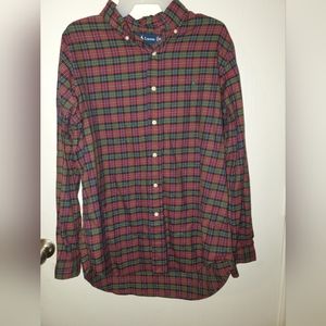 Plaid Ralph Lauren Shirt Men's Medium